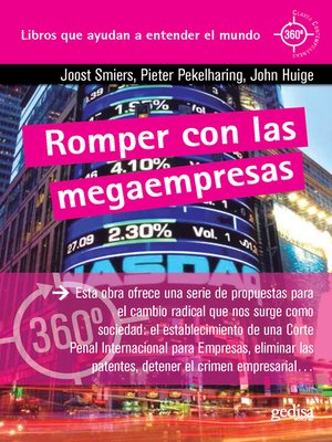 cover image of Romper con las megaempresas